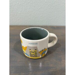 Starbucks Jordan You Are Here Mini Mug 2 oz Espresso Cup